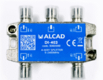 Splitter (Distribuidor) DI-x0x TV terrestre y satelital (2, 3, 4, 6 y 8 salidas) – ALCAD - Imagen 5