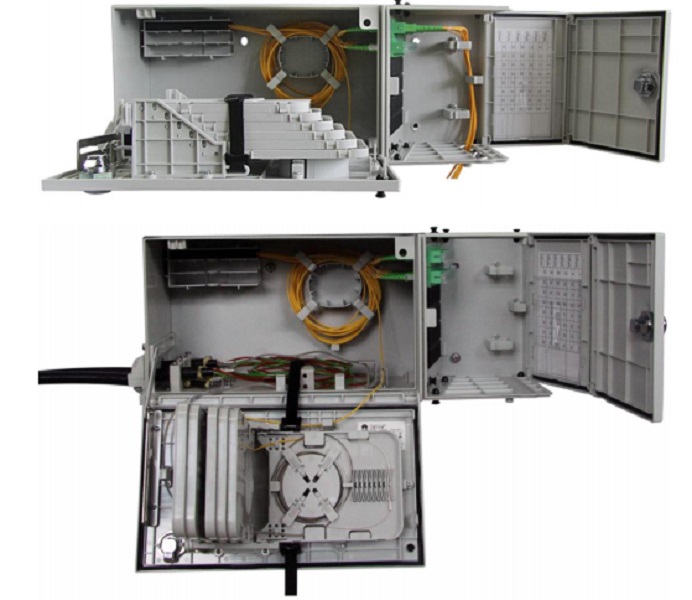 FOA-ACC-OPF-FAT-48A Caja Distribución Fibra Optica INDOOR 48 Fibras – Marca OPF - Imagen 1