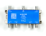 Splitter (Distribuidor) DI-x0x TV terrestre y satelital (2, 3, 4, 6 y 8 salidas) – ALCAD - Imagen 3